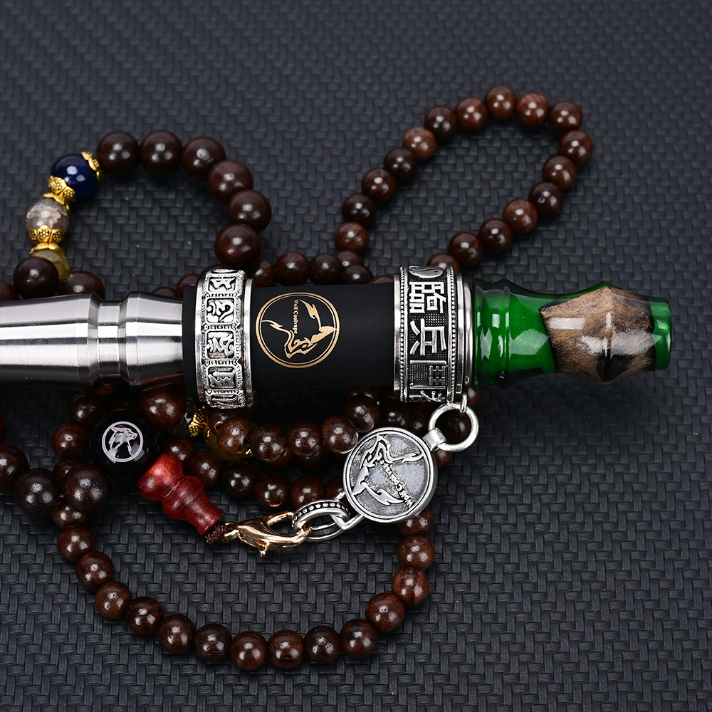 Wolfcoolvape Luxury Stabilized Wood Hookah Tip Custom Personal Style Shisha Mouthpiece thumbnail 8